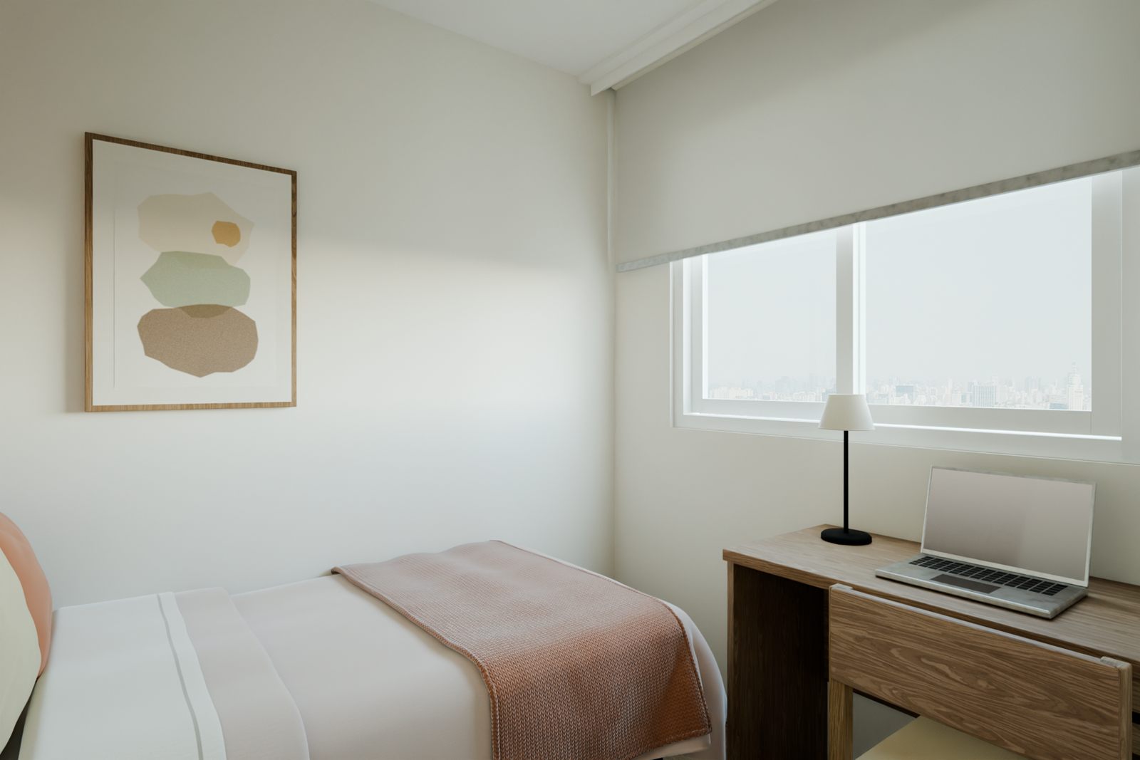 Quarto da menina · dia · vista 2