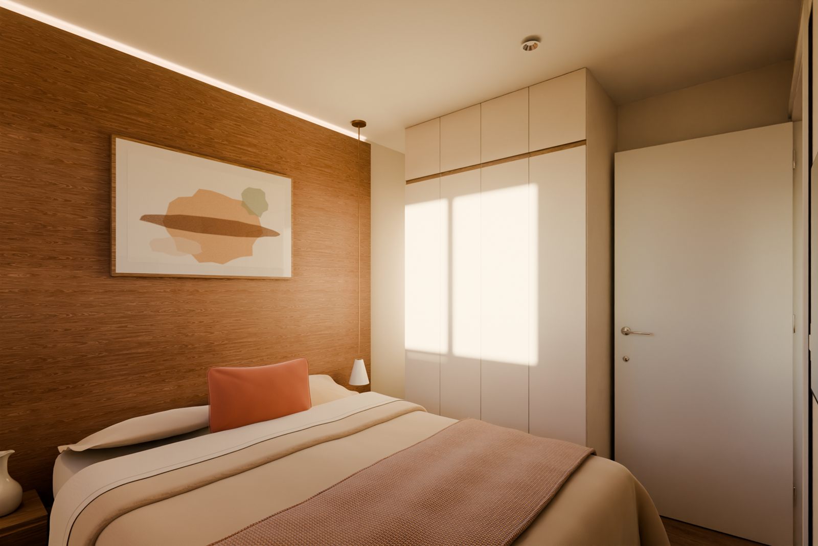 Quarto do casal · fim de tarde