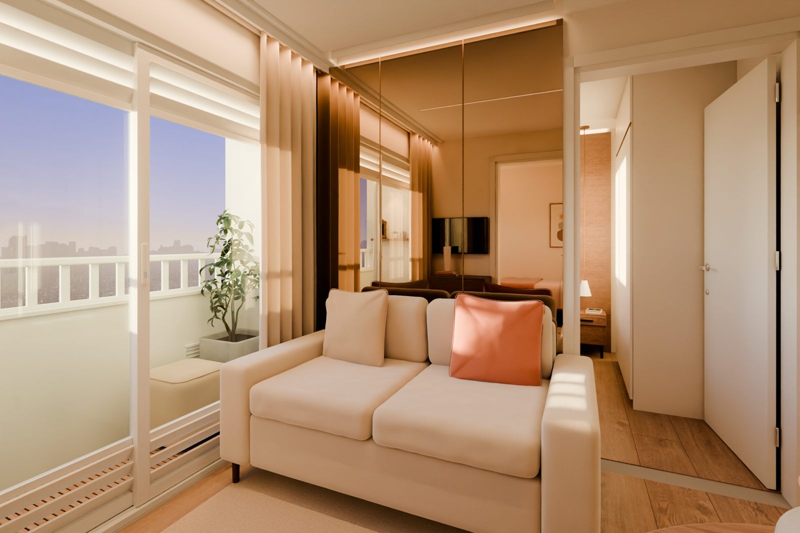 Sala · fim de tarde · vista 2